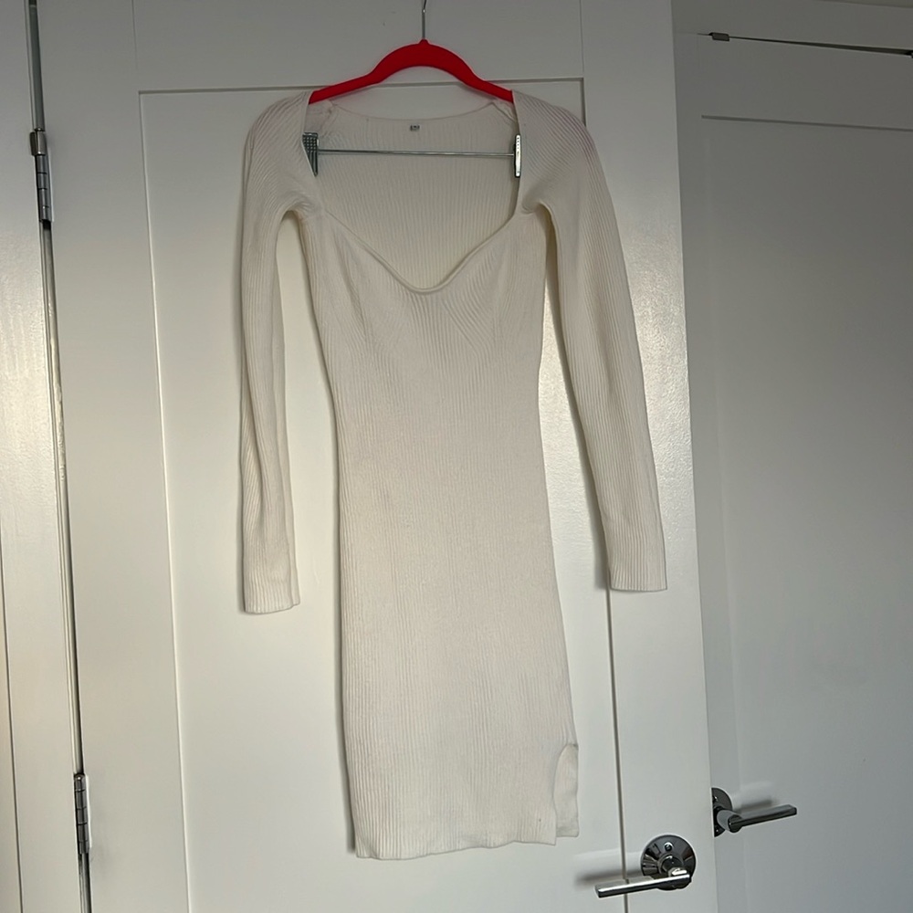 Knitted mini dress
